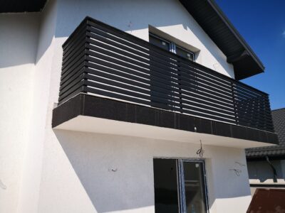 Balustrada Teava Rectangulara Model Jaluzea Galati (Model 59)