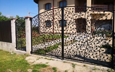 Poarta Arbore Fier Forjat -Tancabesti - Model 80