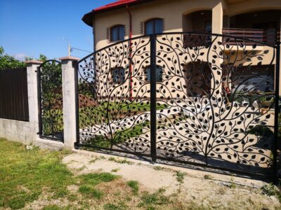 Poarta Arbore Fier Forjat -Tancabesti - Model 80