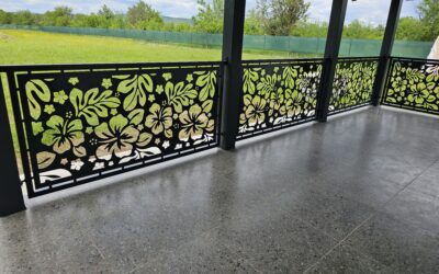 Balustrada Tabla Decupata Model Floare