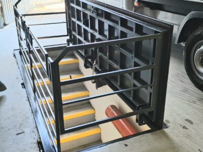 Capac - Trapa Beci Cu Grilaje De Protectie