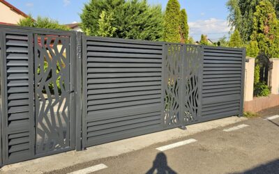 Poarta Auto Jaluzea/Tabla Decupata