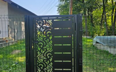 Poarta Pietonală Tabla Decupata