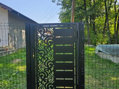 Poarta Pietonală Tabla Decupata