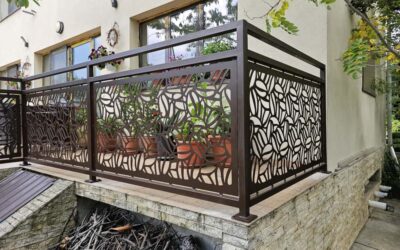 Balustrada Tabla Decupata Model Cafea