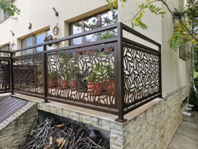 Balustrada Tabla Decupata Model Cafea